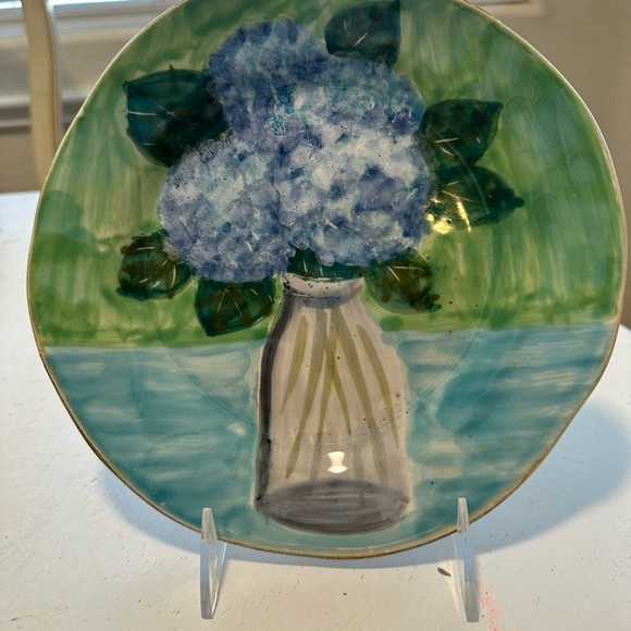 Vietri salad/luncheon plates - one of the treasured Sara’s Flowers versions. - Picture 5 of 7